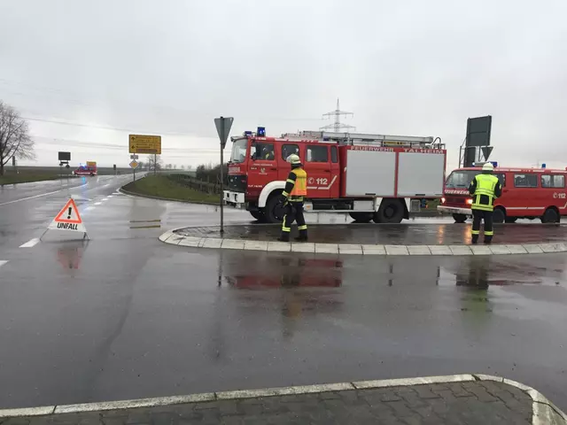 Ausgedehnte Ölspur nach Getriebedefekt