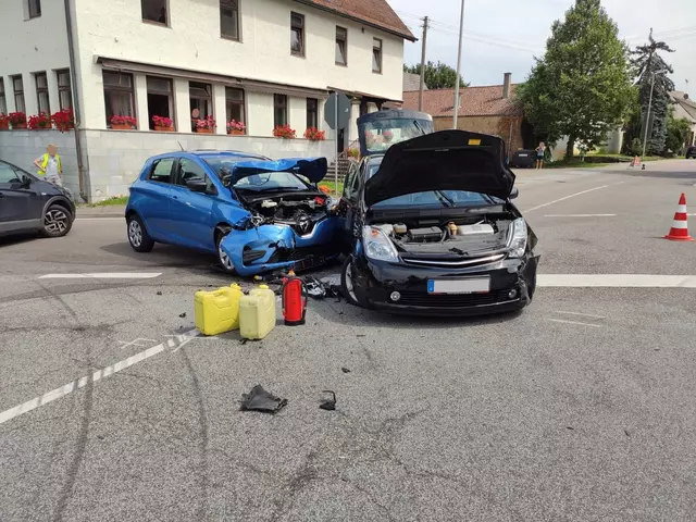 Erneuter Verkehrsunfall Pfahlhof