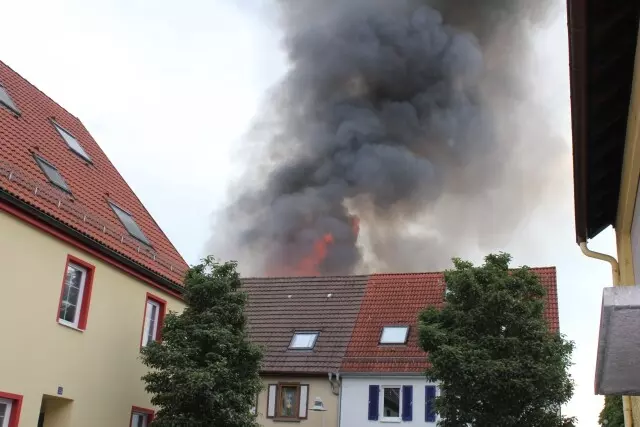 Scheunenbrand