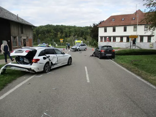 Verkehrsunfall Kreuzung Pfahlhof