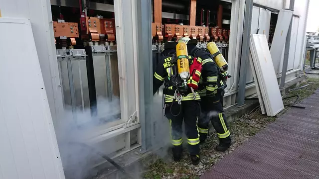 Explodierter Kondensator in Bahnstromumrichter