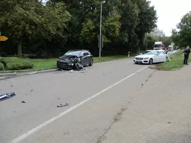 Verkehrsunfall Kreuzung Pfahlhof